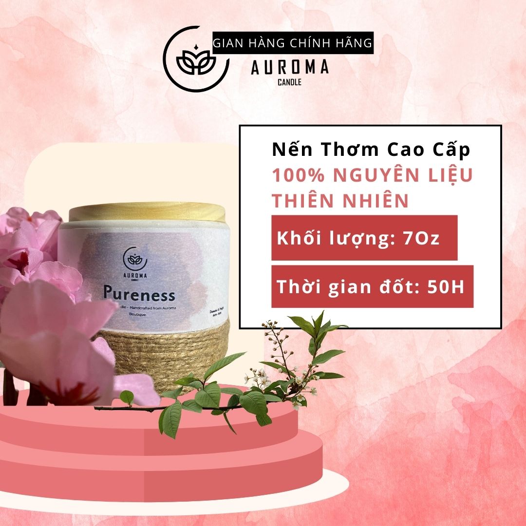 Nến thơm Pureness Auroma Candle